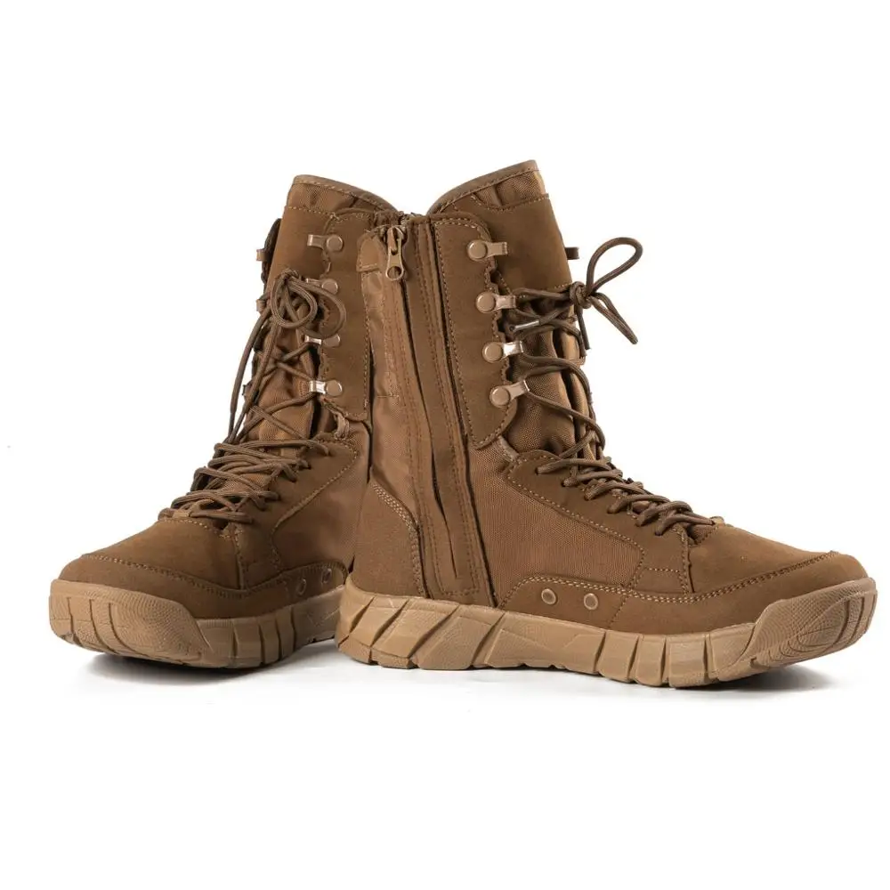 Мужские тактические военные боевые ботинки из микрофибры кожаные армейские США