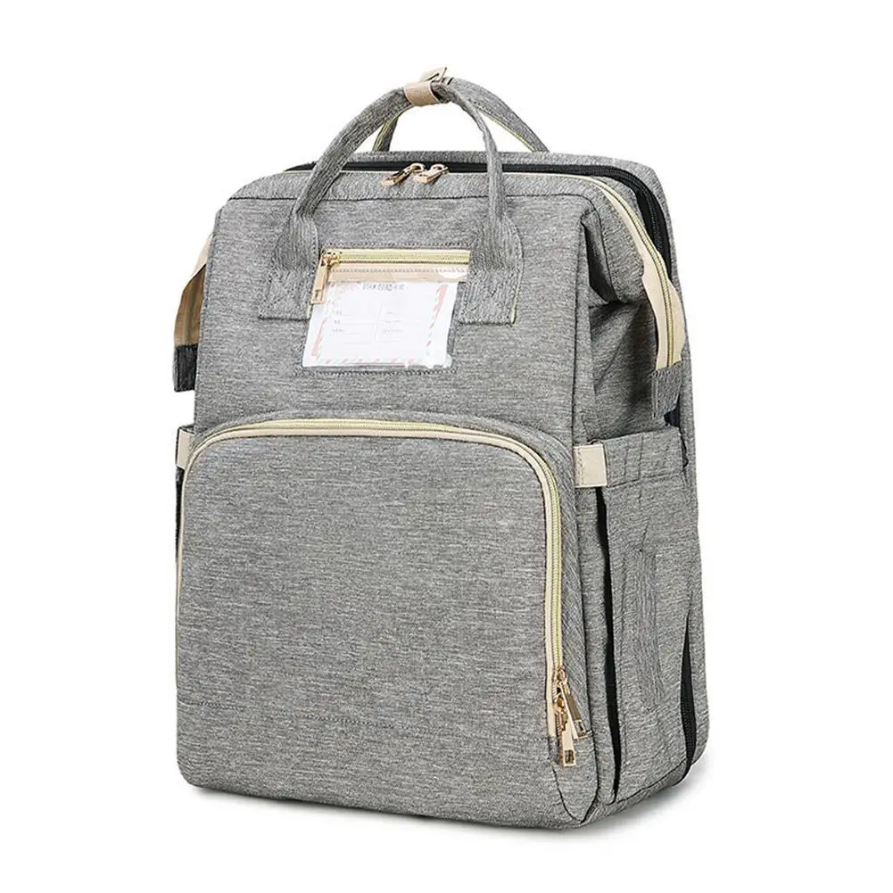 

Multifunctional Large Capacity Diaper Bag Backpack Bag Bed Stroller Foldable Nursing Crib Baby Bag Baby Insulation Maternit B1Z3