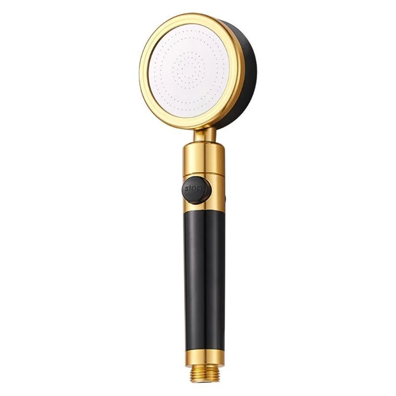 

High Pressure Large Panel Rotation Handheld Shower Head with On/Off Pause Switch
