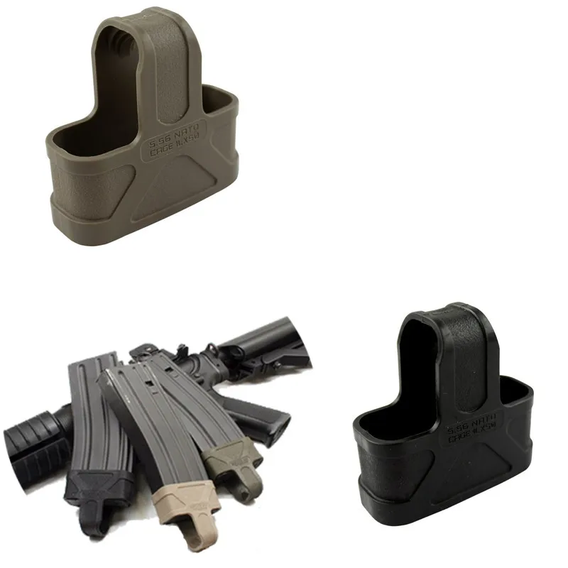 

2021 NEW 10pcs/NATO 5.56 Rubber Cage Loops Fast Mag For M4/M16 Magazine Assist
