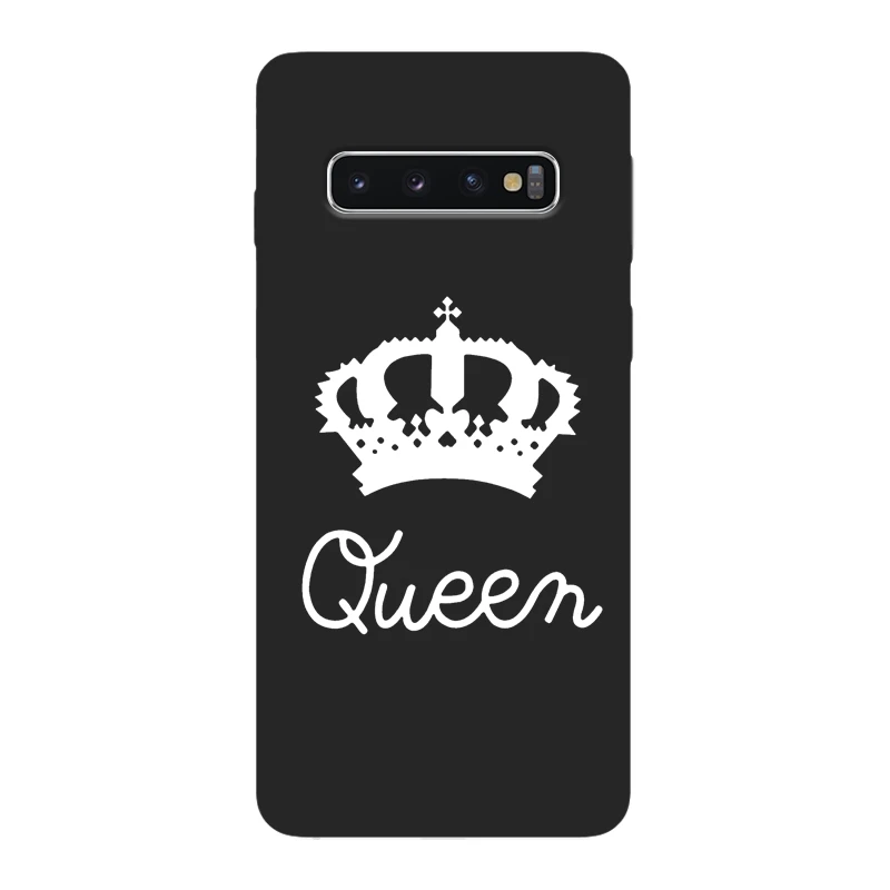 Чехол для телефона Samsung Galaxy S10 Plus 5G 10E силиконовая задняя крышка с черной звездой и