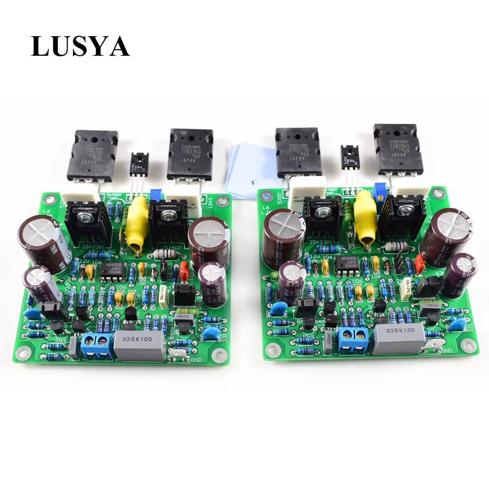 Lusya 2 шт. Accuphase E210 Модифицированная Плата усилителя мощности 150 Вт 8 Ом готовая