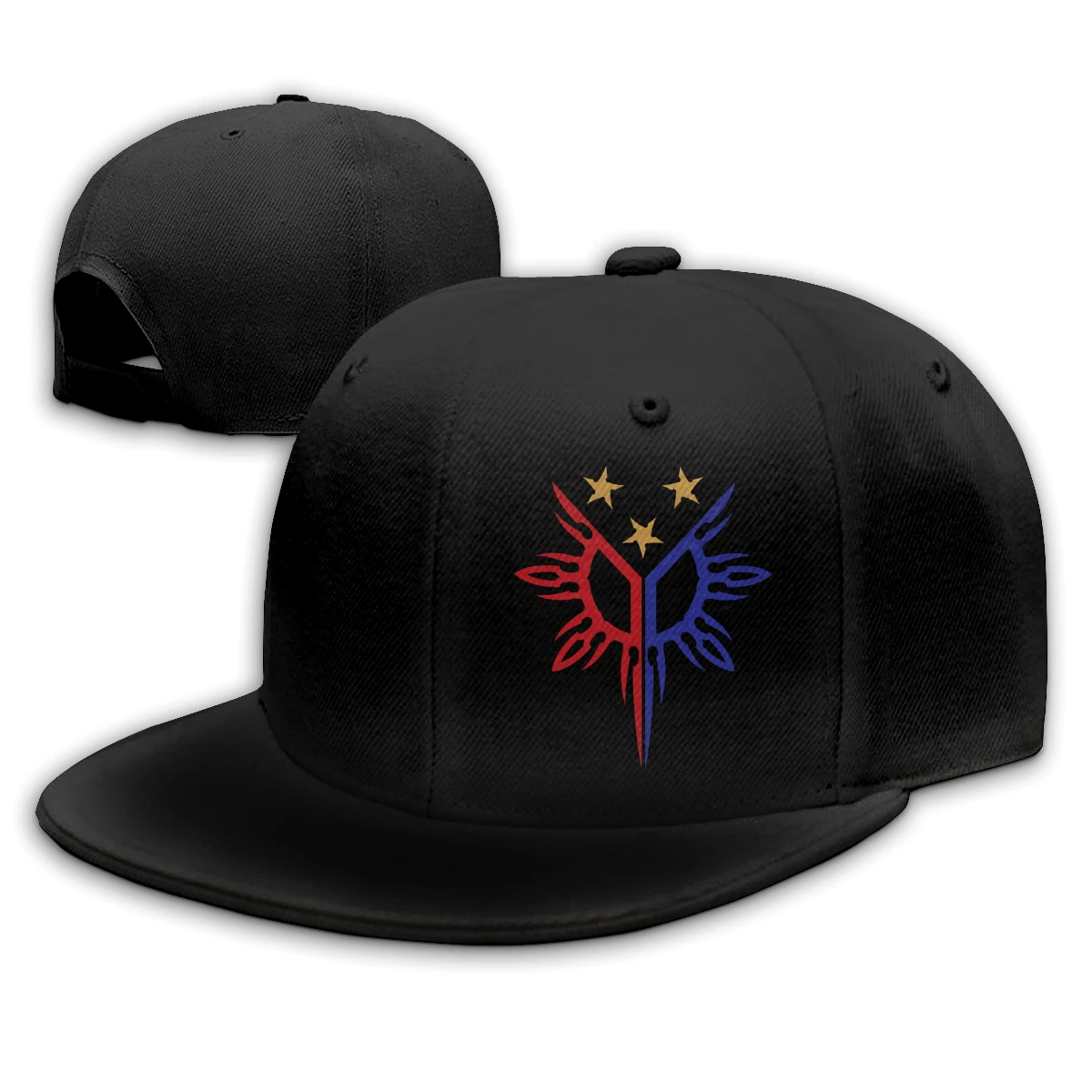 

Tribal Philippines Filipino Sun And Stars Flag T mans woman Fashionable breathable Dad Cap
