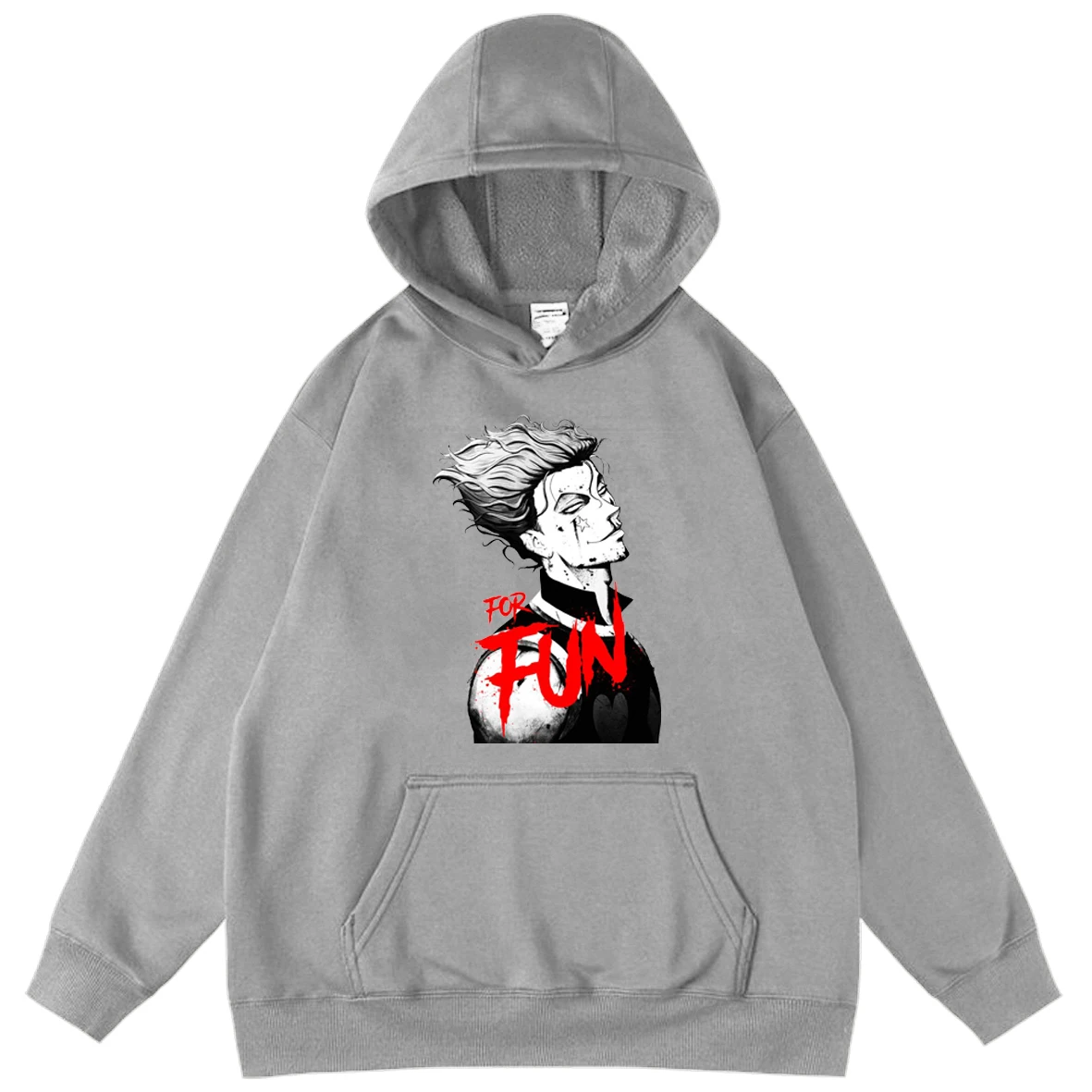 

HUNTER X HUNTER Hoodie Anime Autumn 2021 Mens Hoodies Loose Mens Oversized Sweatshirts Long Sleeve Cool Pullover Long Tops