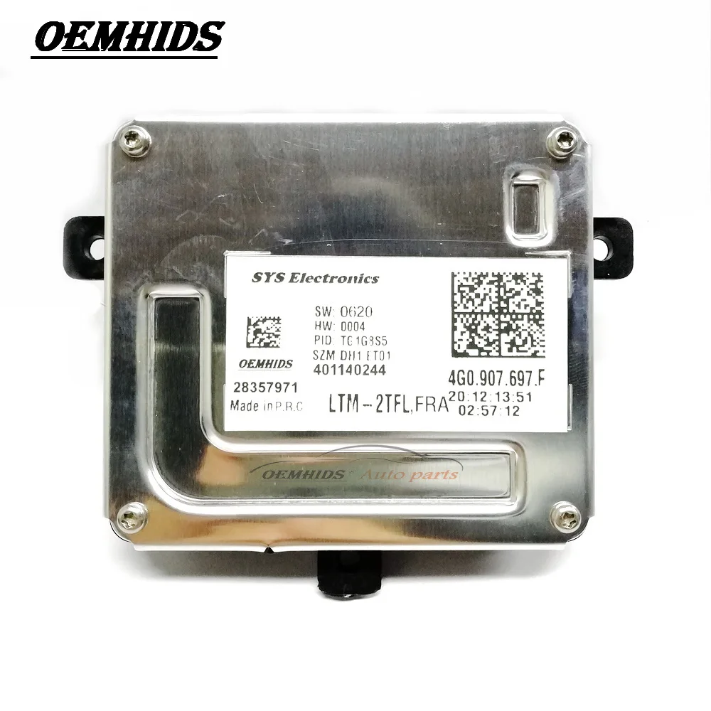 OEMHIDS 4G0907697F 28357971 Новый светодиодный балласт для A6 A7 R8 GolfGTI Passat DRL Модуль блока