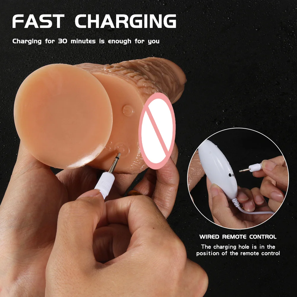 Женская мастурбация беспроводной дистанционный Телескопический реалистичный