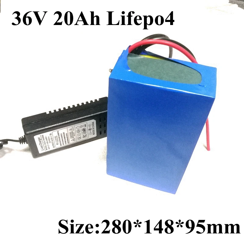 Литий железо фосфатная аккумуляторная батарея 36 в 20 Ач для электровелосипеда