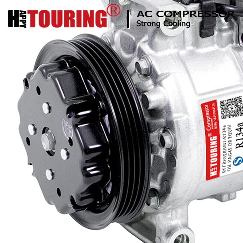 Компрессор для кондиционера Audi A4 8E B6 2 5 TDI 4B0260805J 8E0260805BH 8E0260805BN 8E0260805C 8E0260805R 6SEU12C 4PK|ac