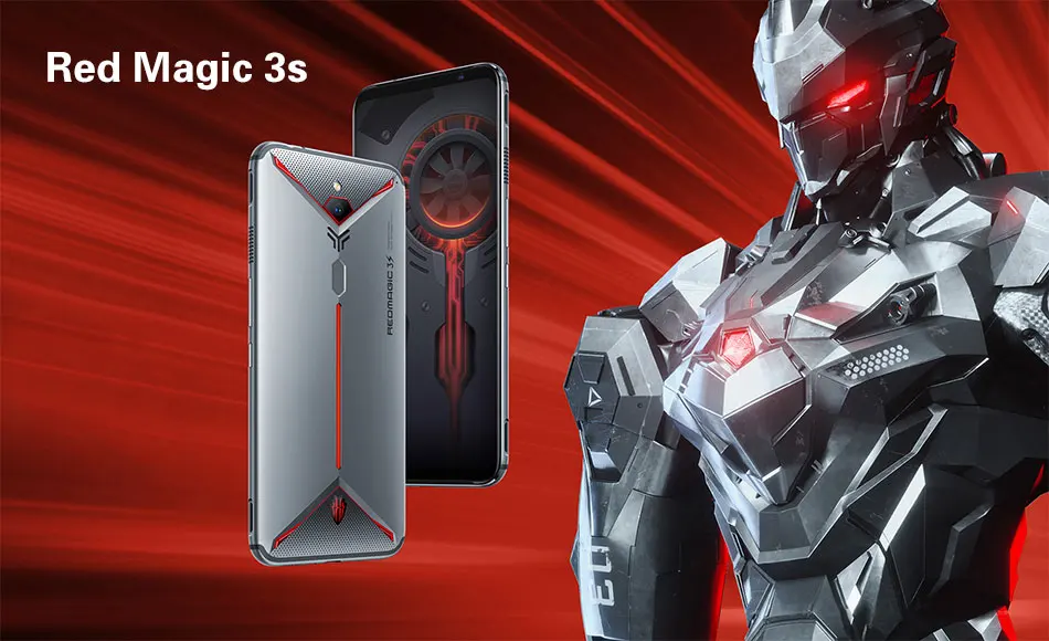 Глобальная версия zte Nubia красный Магия 3S 8 ГБ 128 игровой телефон Snapdragon 855 плюс 6,6" 48MP 5000 мА/ч, мобильный телефон Android смартфон