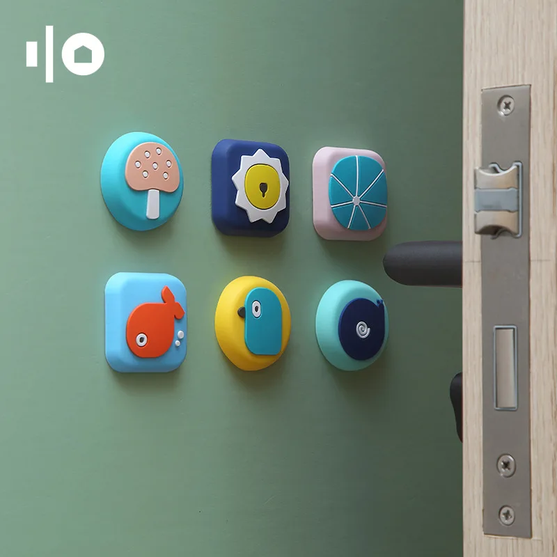 

Mengwu Life Series Anti-collision Pad Mute Wall Anti-collision Pad Behind The Door Door Handle Door Lock Protective Pad 15g