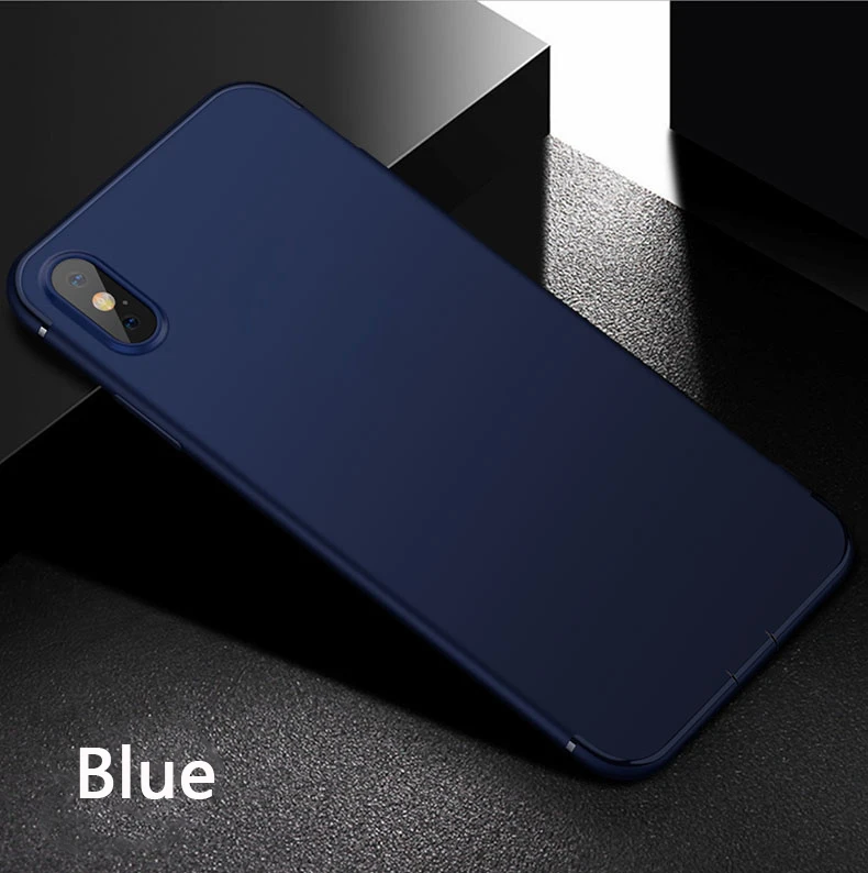 Матовый ультратонкий чехол для iphone 11 Pro Max X XR 10 XS Max 7 8 6 S 6 S 5 5S 5SE Мягкий силиконовый чехол для телефона