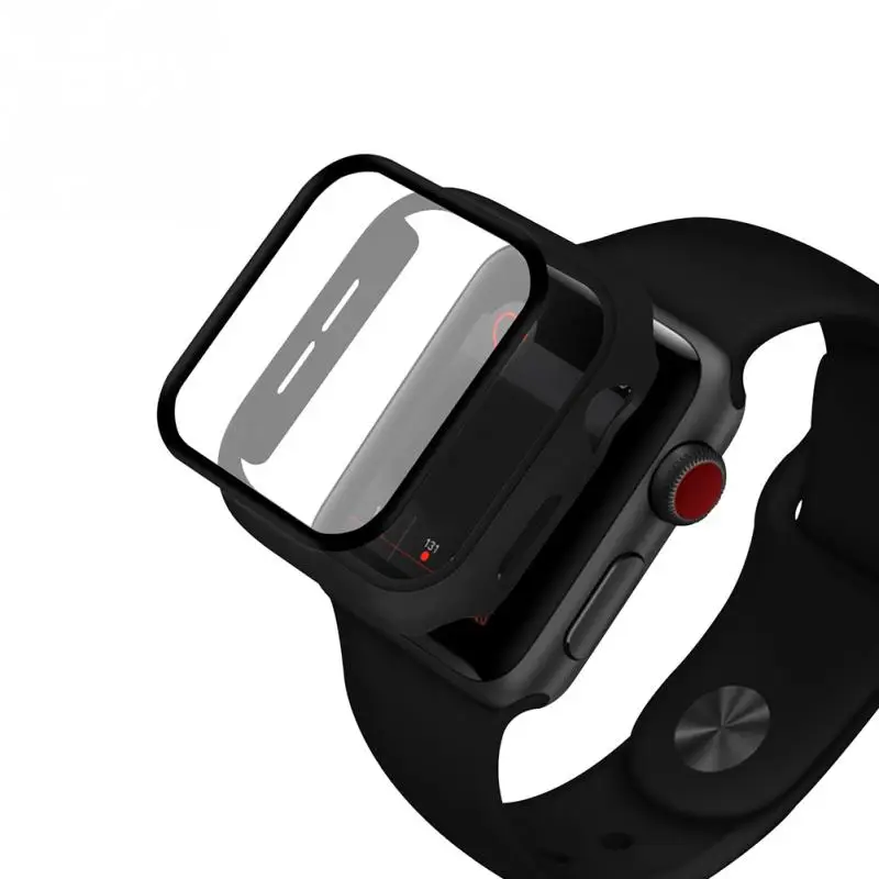 Iwatch1234 все включено для Apple Watch Матовый PC защитный чехол + закаленная пленка 2 в