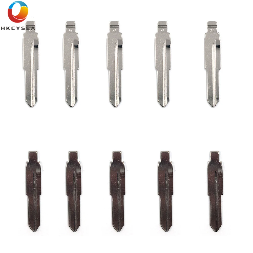 HKCYSEA 10 шт./лот металлический пустой необработанный флип KD дистанционный ключ Тип
