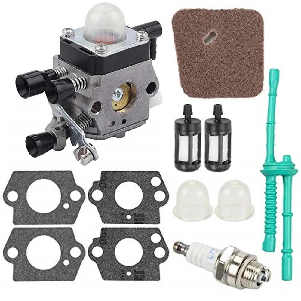 

For STIHL FS38 Carburetor Kit HL45 HS45 KM 55 FC55 FS55R String Trimmer