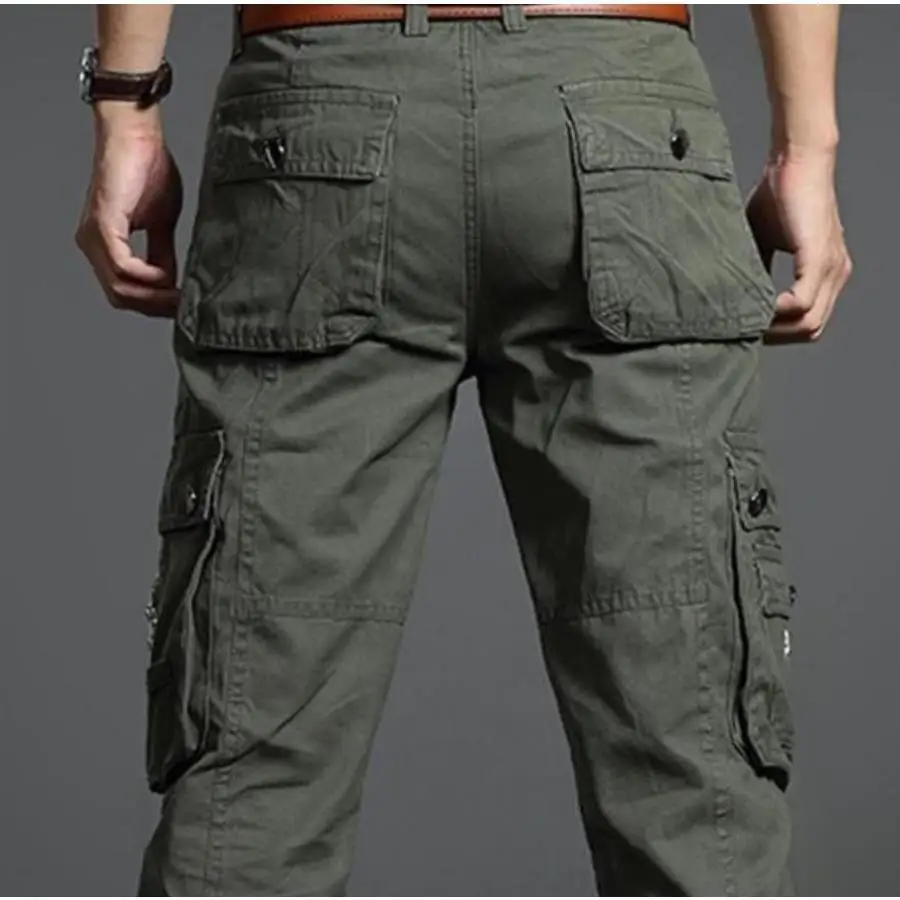 

Consul Tactical Pants Mens Stretch Slim Fit Army Pants Spring Autumn Special Forces Training Pants Multi-Pocket Outdoor Overalls
