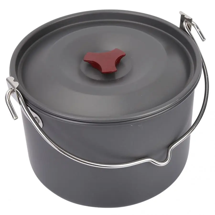 Уличная посуда большой емкости из алюминиевого сплава столовая для кемпинга