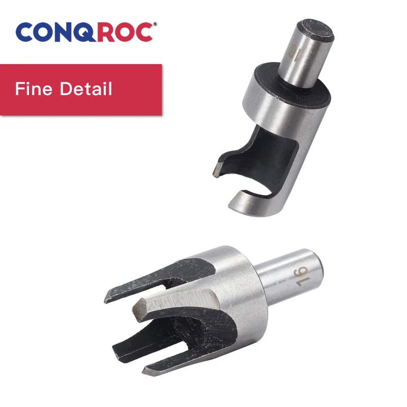 8 шт. набор резцов для резьбы отверстий под дерево с прямым хвостовиком 6 мм 10 13 16