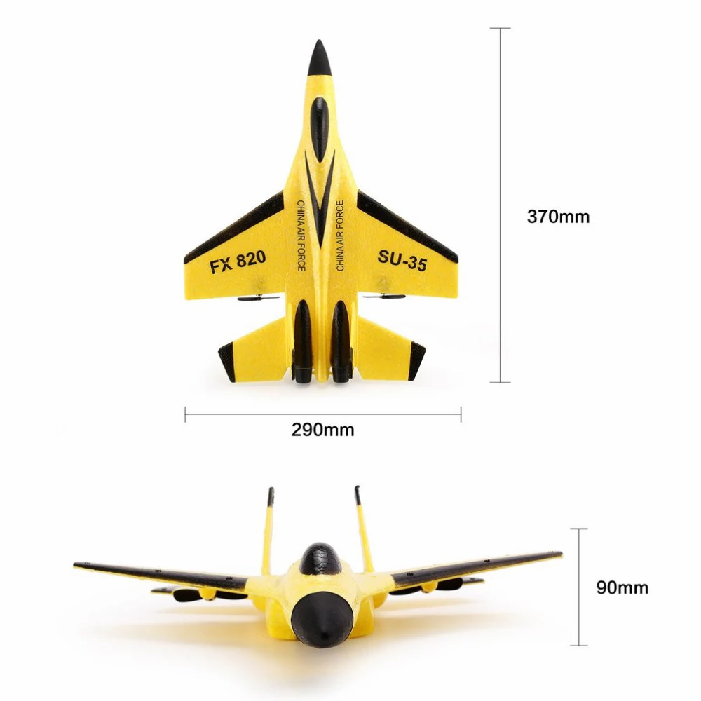 

New 2.4G Glider RC drone SU35 Fixed wing airplane Hand Throwing foam dron Electric Remote Control Outdoor RC Plane toys for boys