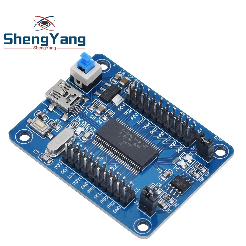 EZ USB FX2LP CY7C68013A макетная плата логический анализатор с I2C последовательные SPI