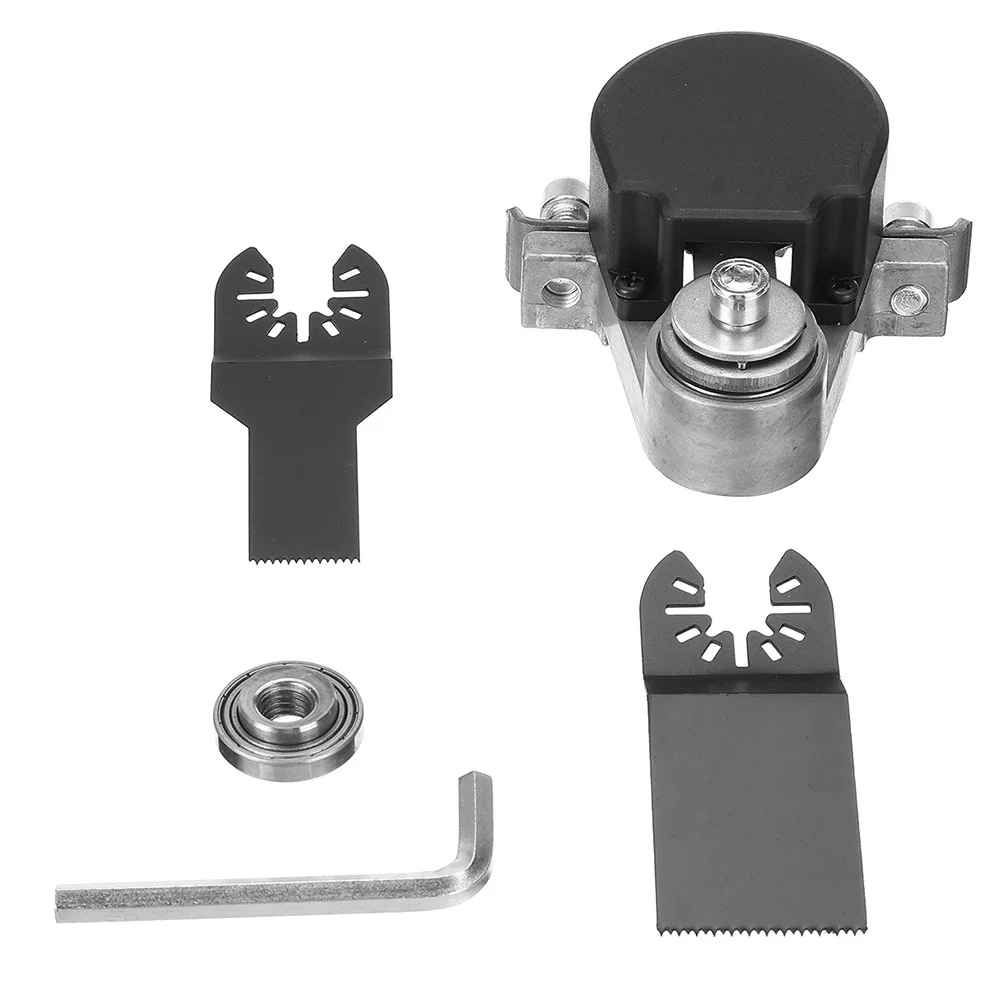 

Oscillating Tool Adapter Angle Grinder Attachment Bracket Change into Oscillating Tool Trimming Machine for Wood Metal Cutting