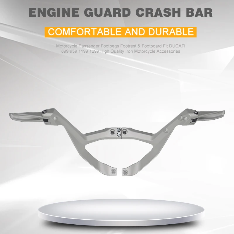 

Motorcycle Passenger Footpegs Footrest & Footboard Fit DUCATI 899 959 1199 1299 High Quality Iron Motorcycle Accessories