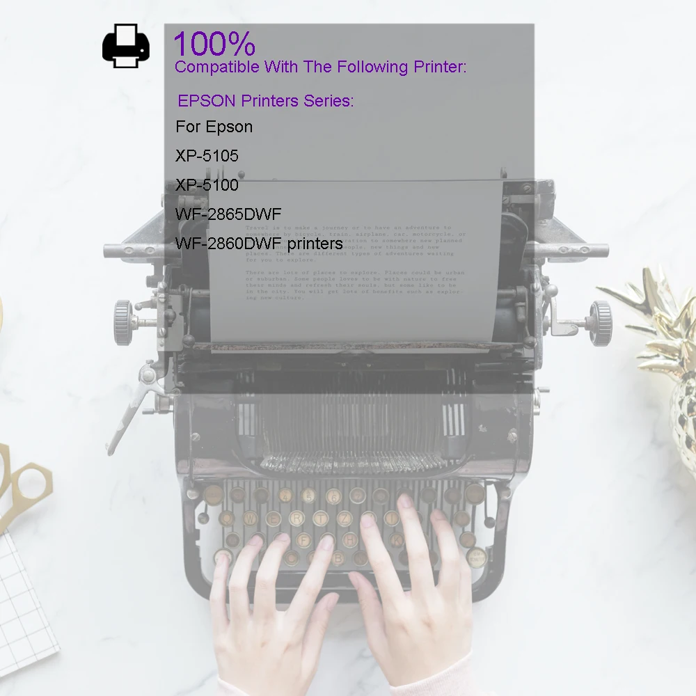 4 упаковки для Epson T502 XL чернила совместимы с Epson Expression Home XP-5105 XP-5100 рабочая сила WF-2860DWF WF-2865DWF XP5105 WF-2860