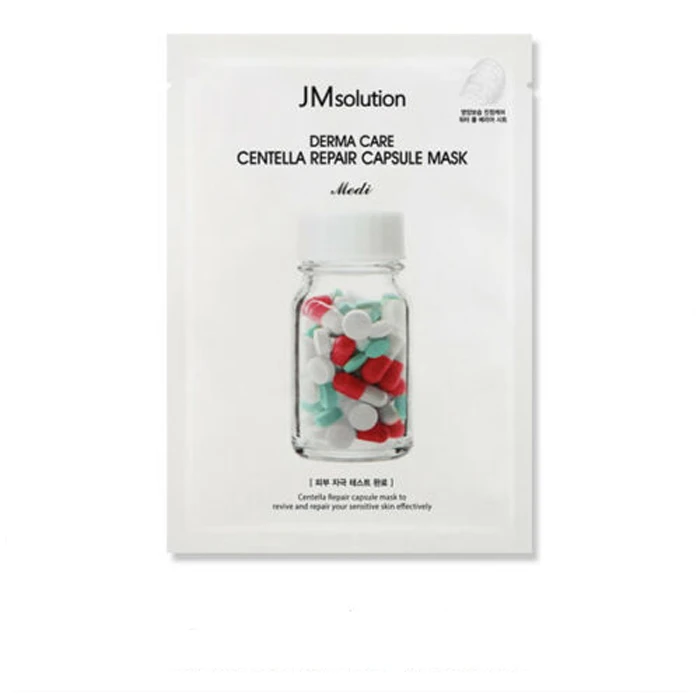 madeca capsule 1pcs Dr. Jart дермаска лист Маска увлажняющий отбеливающий маска для лица JM маска лечение акне Отшелушивающий, для лица Корея Косметика 1 шт - Цвет: madeca capsule 1pcs