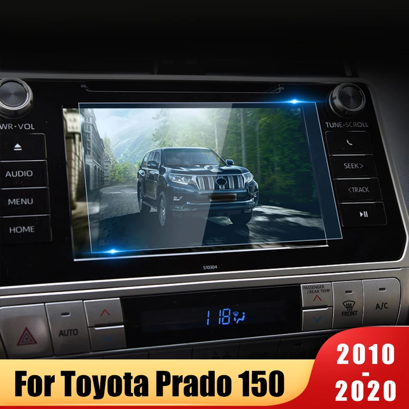 Для Toyota Land Cruiser Prado 150 2010 2019 протектор экрана навигации автомобиля из закаленного