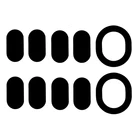 Коньки для мыши Logitech G102 Laser Mouse, 0,6 мм, 2 комплекта