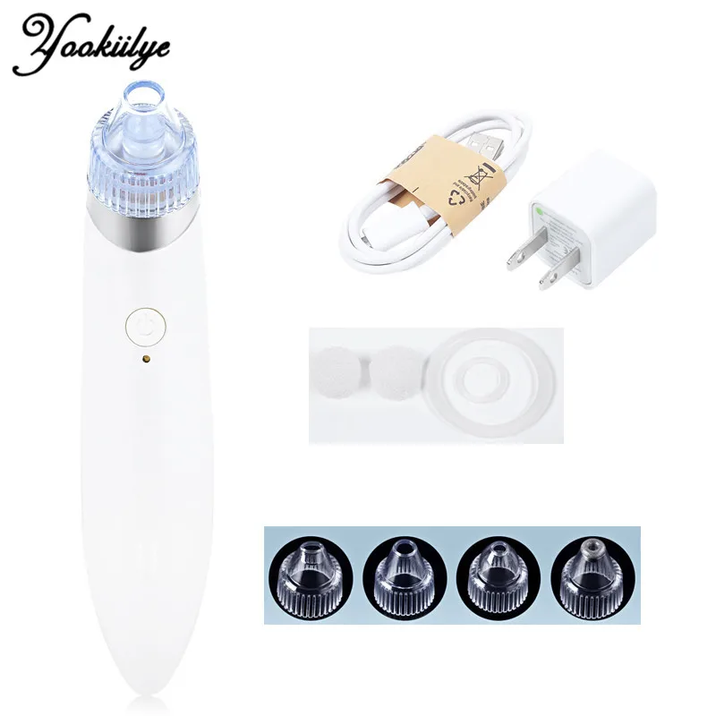 

Diamond Blackhead Vacuum Cleaner Suction T Zone Nose Face Pore Deep Cleaner Acne Pimple Blackhead Removal Skin Beauty Clean Tool