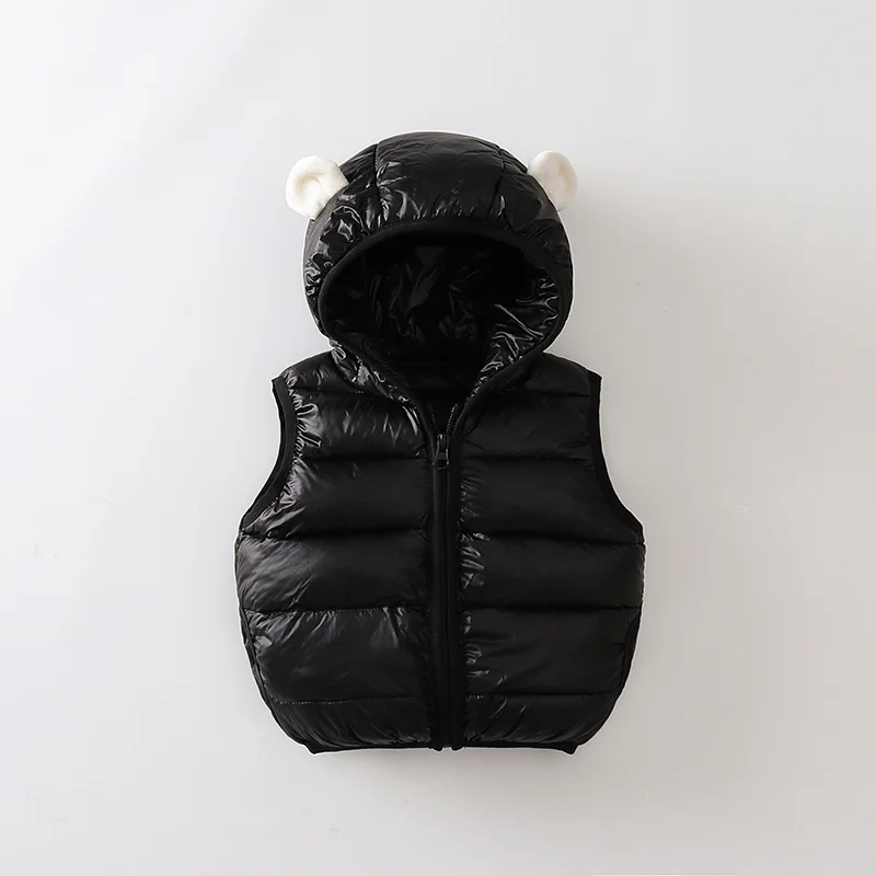 2019 теплые детские жилеты на осень-зиму жилет для маленьких мальчиков и девочек 0-4