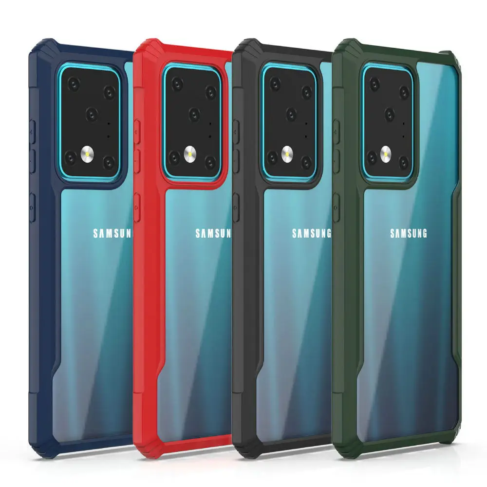 200 шт./лот для Galaxy A51 A71 A81 A10S A20S A50S противоударный HD прозрачный защитный чехол Samsung