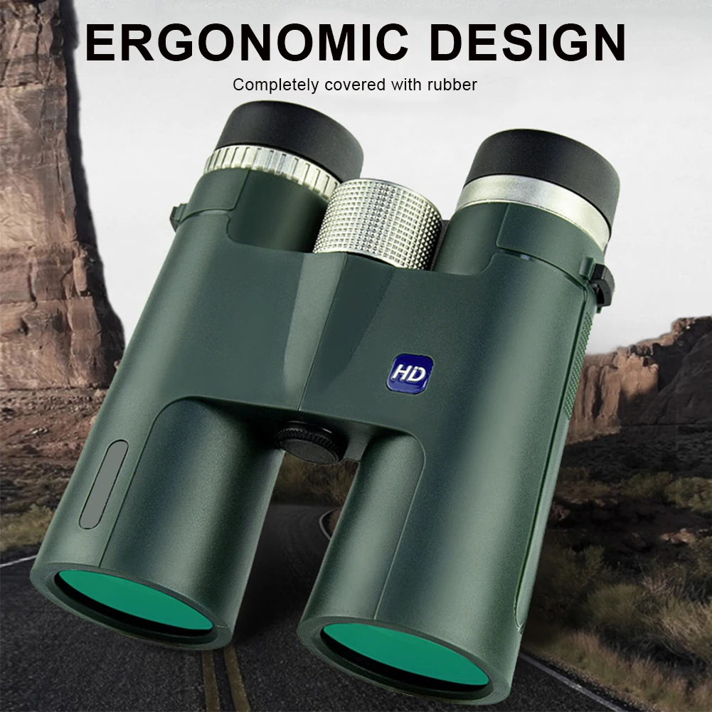 

Binoculars 12x42 HD Professional Telescopes BAK4 Prism Waterproof Binoculars Portable for Bird Watching Hunting Outdoor Travel