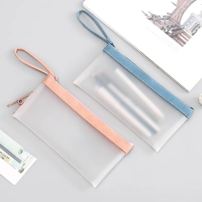 1 шт . лаконичный стиль скраб водонепроницаемый пенал сумка школьные офисные