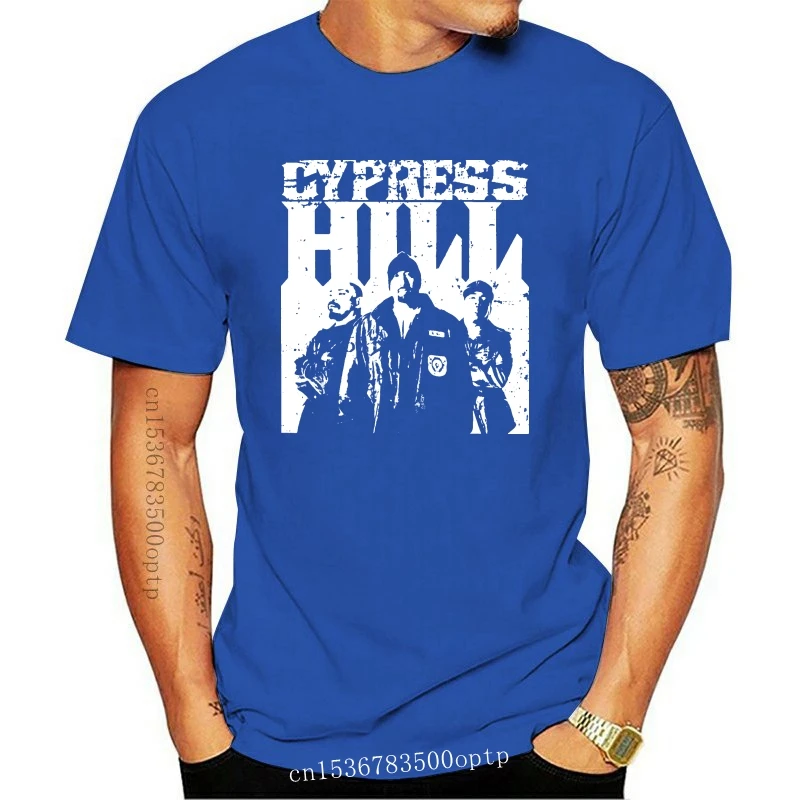 

Новинка, футболка Cypress Hill 25-й годовщины, мировой тур, мужские черные футболки