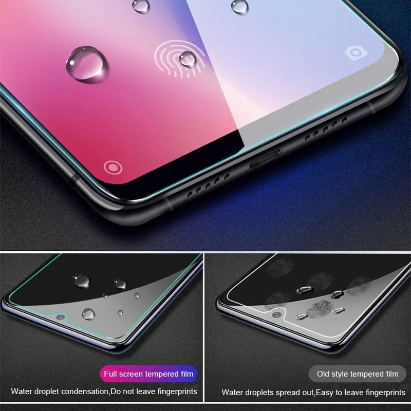 HUKU полное покрытие из закаленного стекла для Xiaomi mi CC9 8 lite 9 se протектор экрана на Xiaomi mi CC9E 8 9 прозрачная стеклянная пленка mi 8