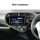Новый 1280*720 Android для Toyota Aqua 2011 - 2017 RHD автомобильное радио мультимедийный Dvd-плеер аудио GPS с рамкой Wifi USB Canbus DVR Fm