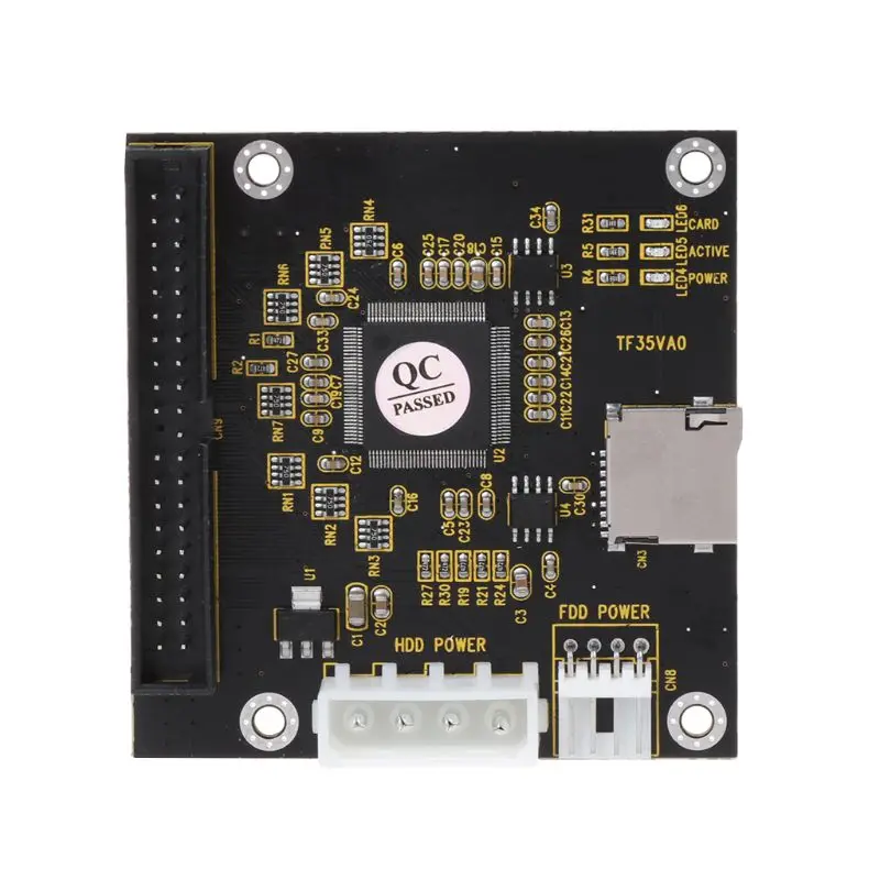 

SD SDHC Memory Card TF IDE 3.5 40 Pin Male IDE Hard Disk Drive Adapter Converter 100% brand new and high quality