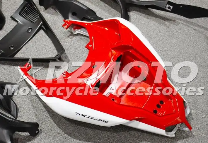 

Injection New ABS Motorcycle whole Fairings Kit Fit for Ducati 848 1098 1198 1098 2007 2008 2009 2010 2011 2012 red white