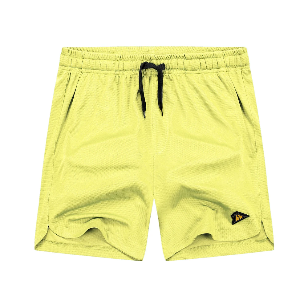 

Men's Shorts Summer Breathable Mesh Breeches Elastic Waist Basketball Five-Point Pants Training Sweat Shorts Men Casual Fitness