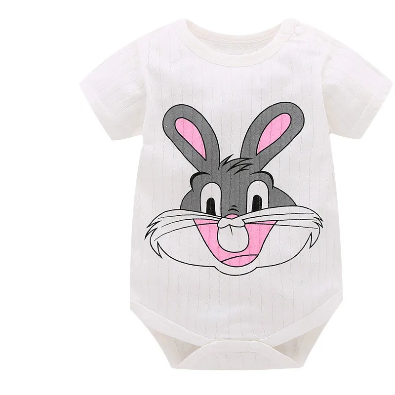 Брендовая детская одежда пижамы комбинезоны для новорожденных с мультяшным