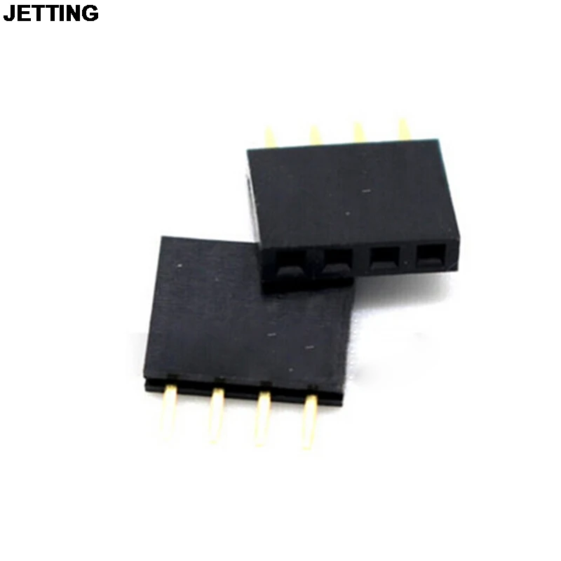 10 шт. 4 Pin Женский Высокий стекируемые Заголовок Разъем для Arduino щит офиса & Бизнес