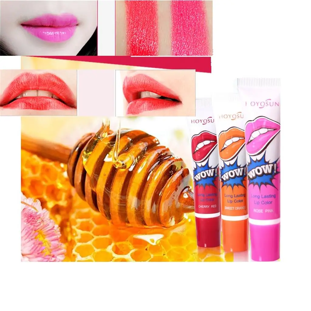 Набор из 6 шт. Для женщин девочек Водонепроницаемый блеск для губ татуировки