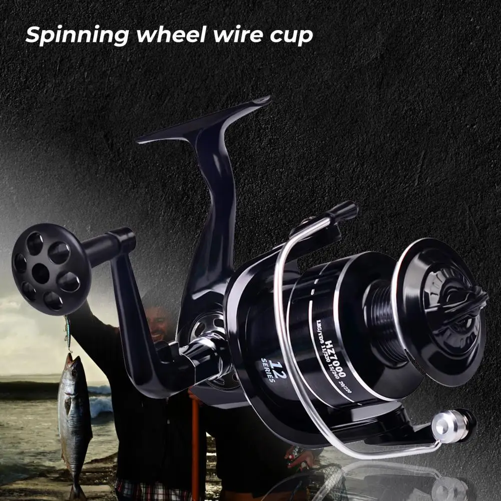 

Easy To Control Rubber Grip Anti-deformation Fishing Wheel Fishing Accessory
