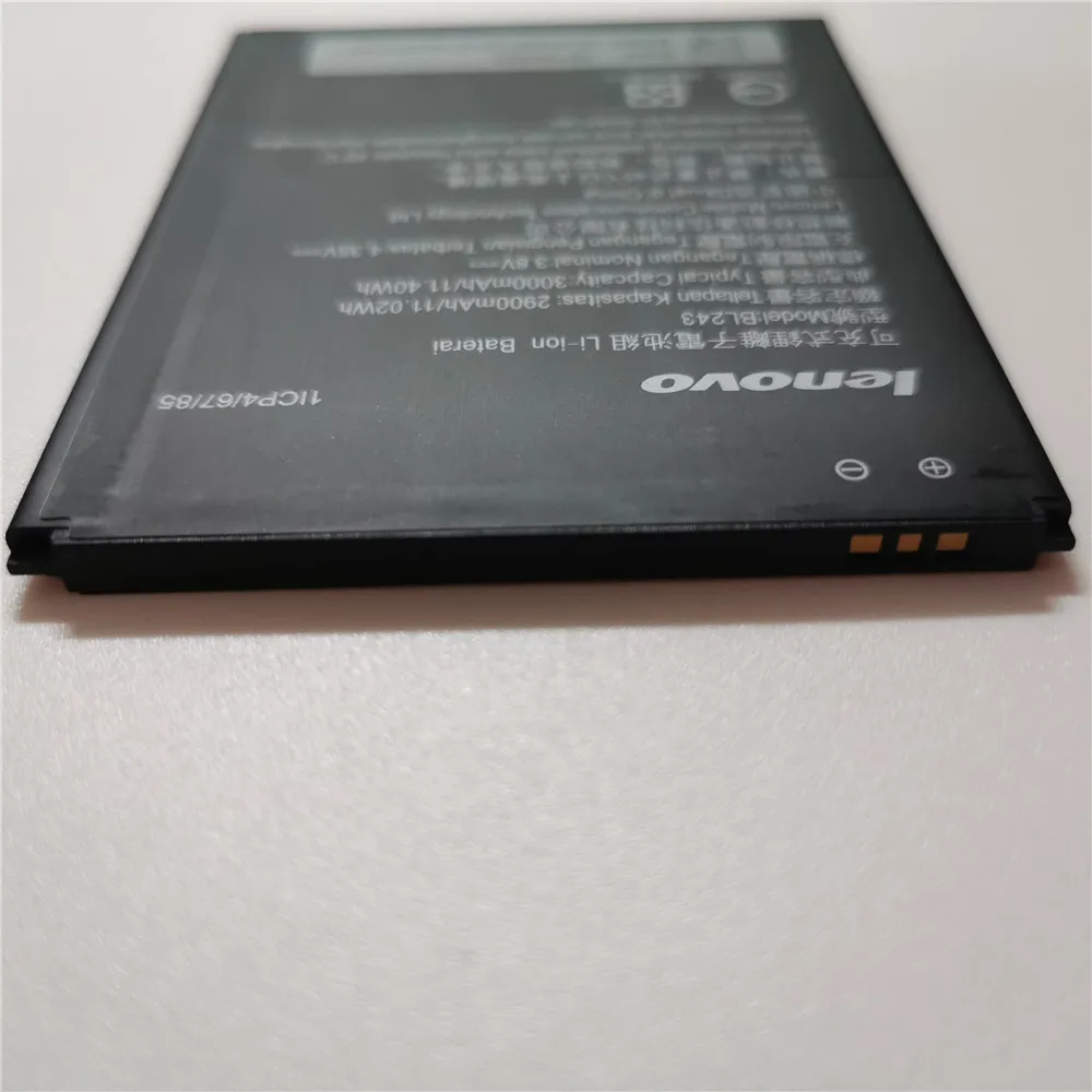 Новинка BL 243 BL243 батарея для lenovo Lemon K3 Note K50-T5 A7000 A5500 A5600 A7600 2900 мАч резервная батарея для мобильного телефона