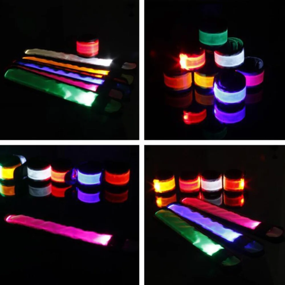 Ночные повязки на руку рукава светодиодный светильник безопасность рука теплее