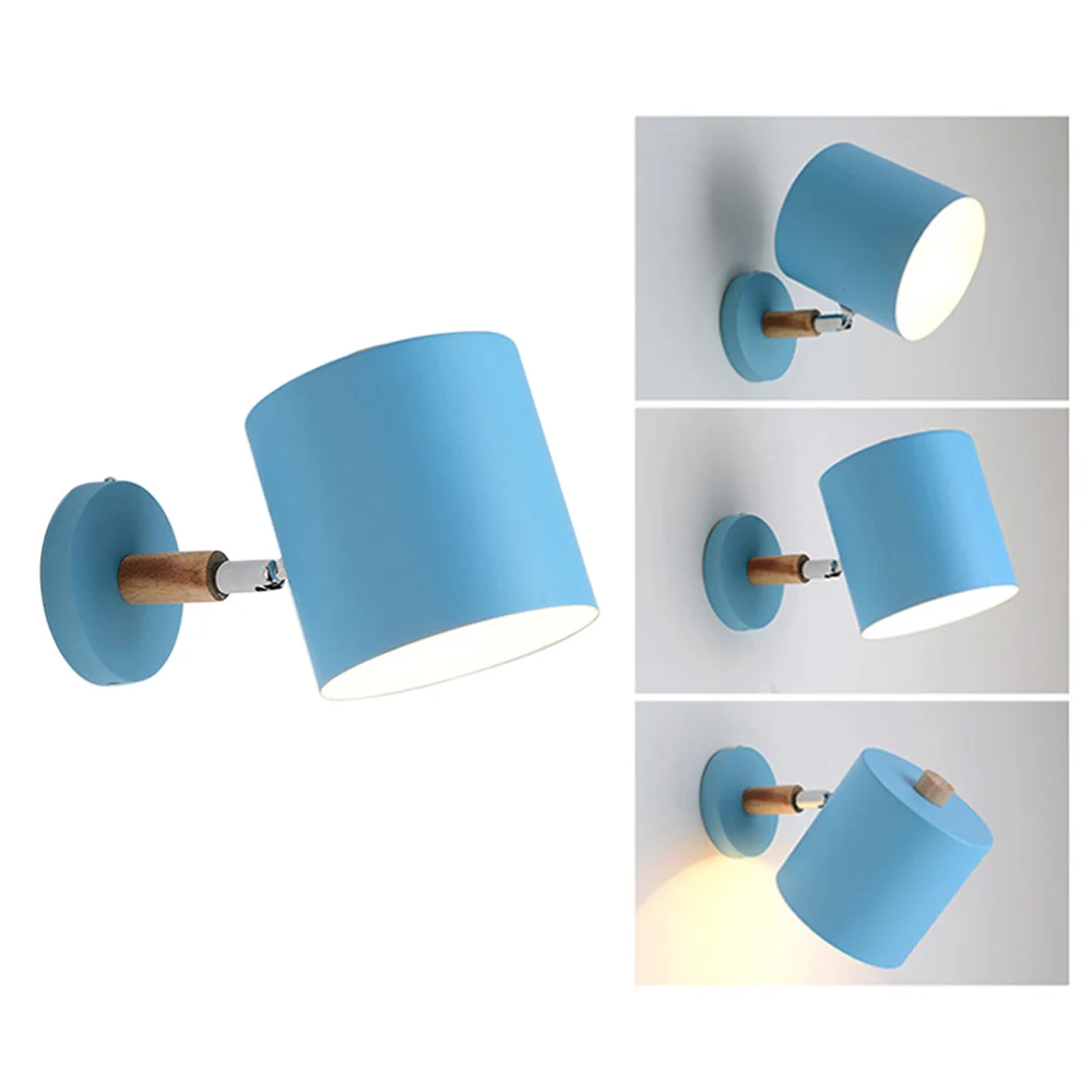 

Nordic Style Iron Art Wall Lamp Household Bedside Lamp Wall Mounted Lamp Decor