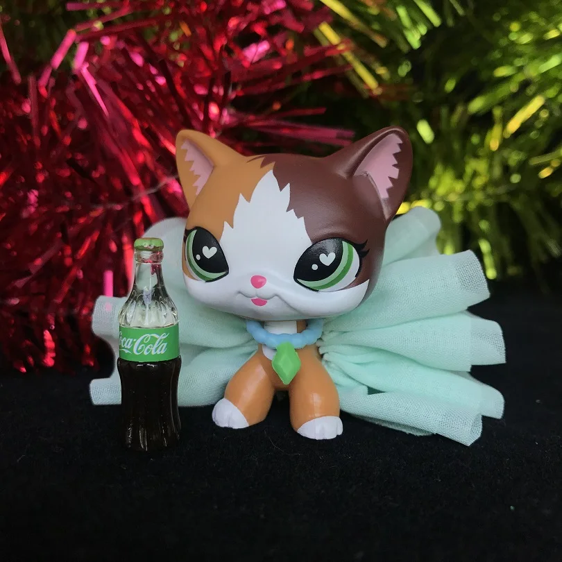 Зоотовары Littlest игрушка короткая шерсть кошка пламя щенок редкий с 4 шт.