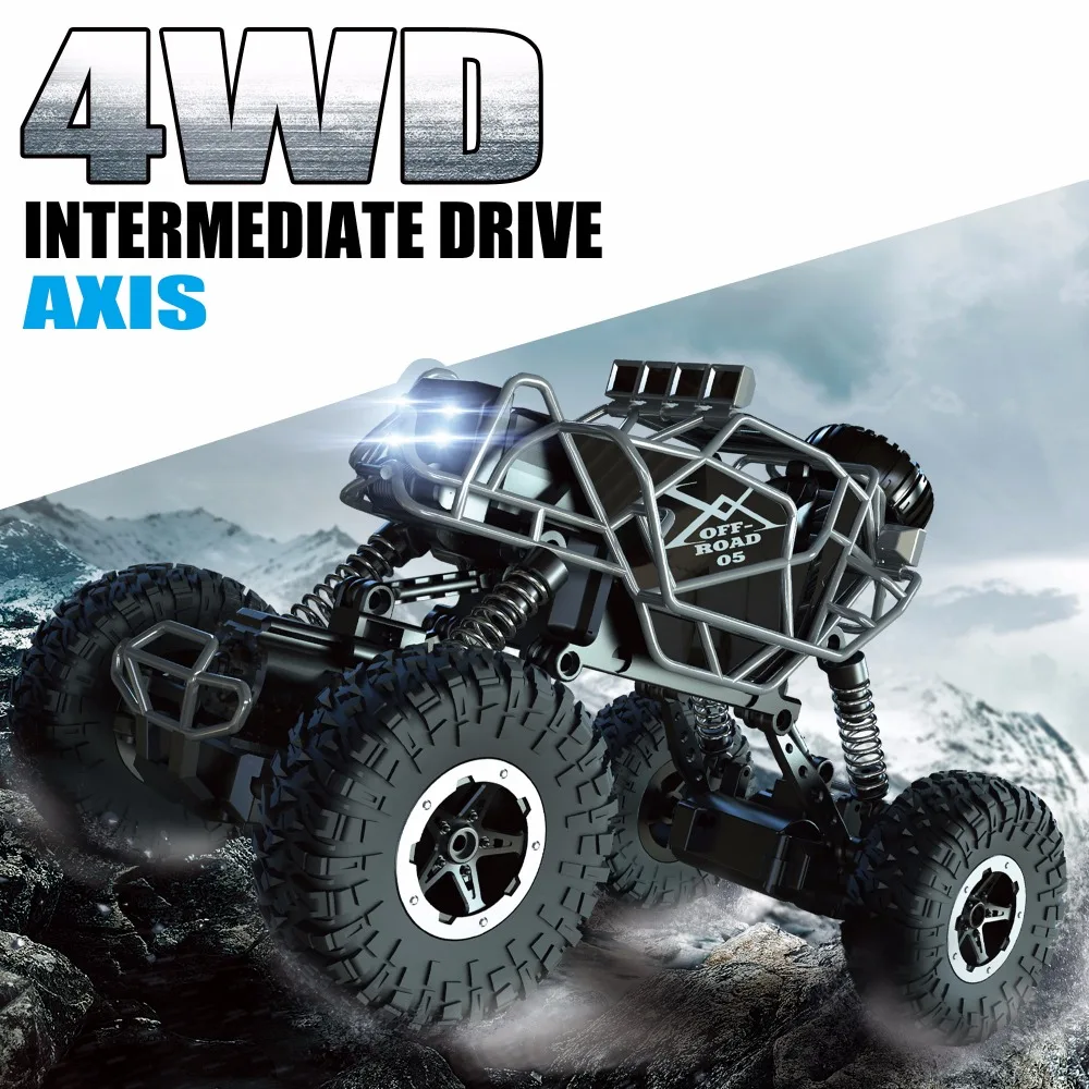 RC автомобиль 4WD дистанционное управление скалолазание 4x4 двойные моторы