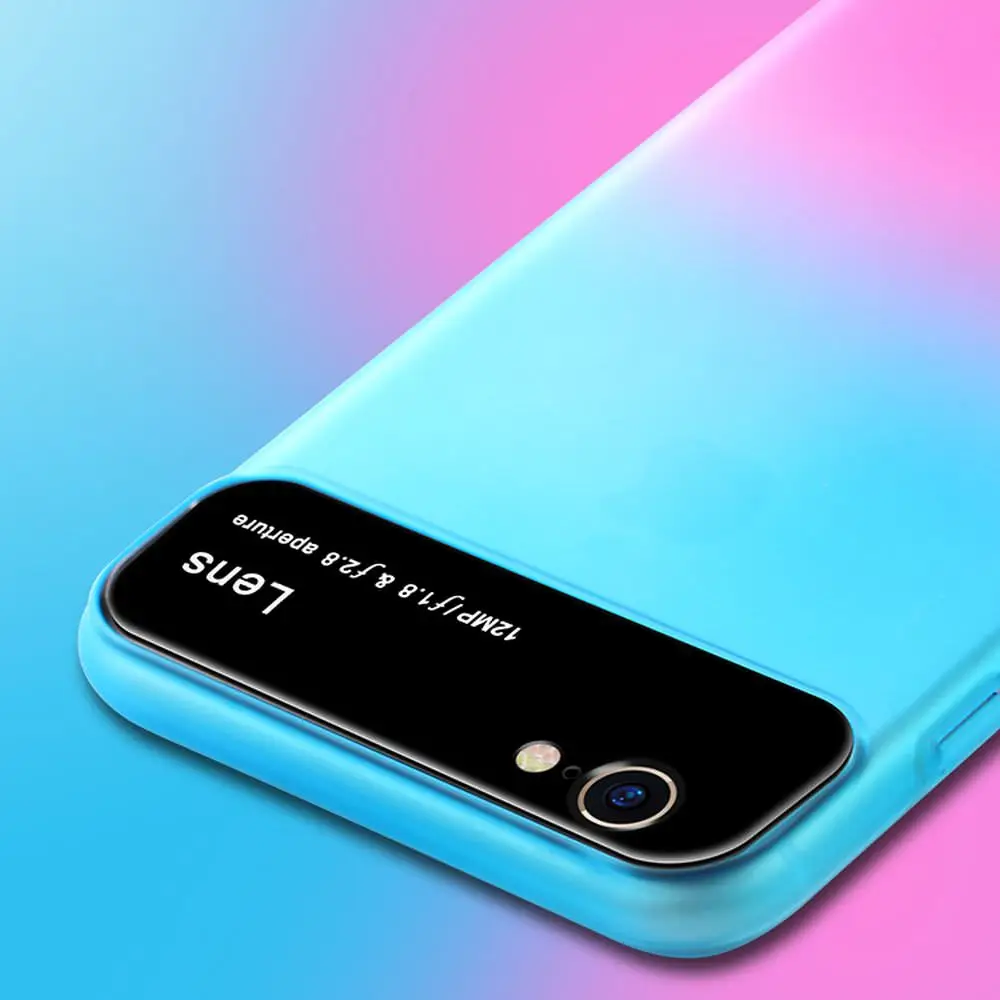 Чехол из ударопрочного стекла LAPOPNUT для IPhone Xr Xs Max X 8 7 Plus 6 6s 5 5s Жесткий защиты глаз |